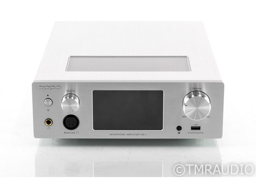 Oppo HA-1 Headphone Amplifier; Silver; HA1; Remote (24530)