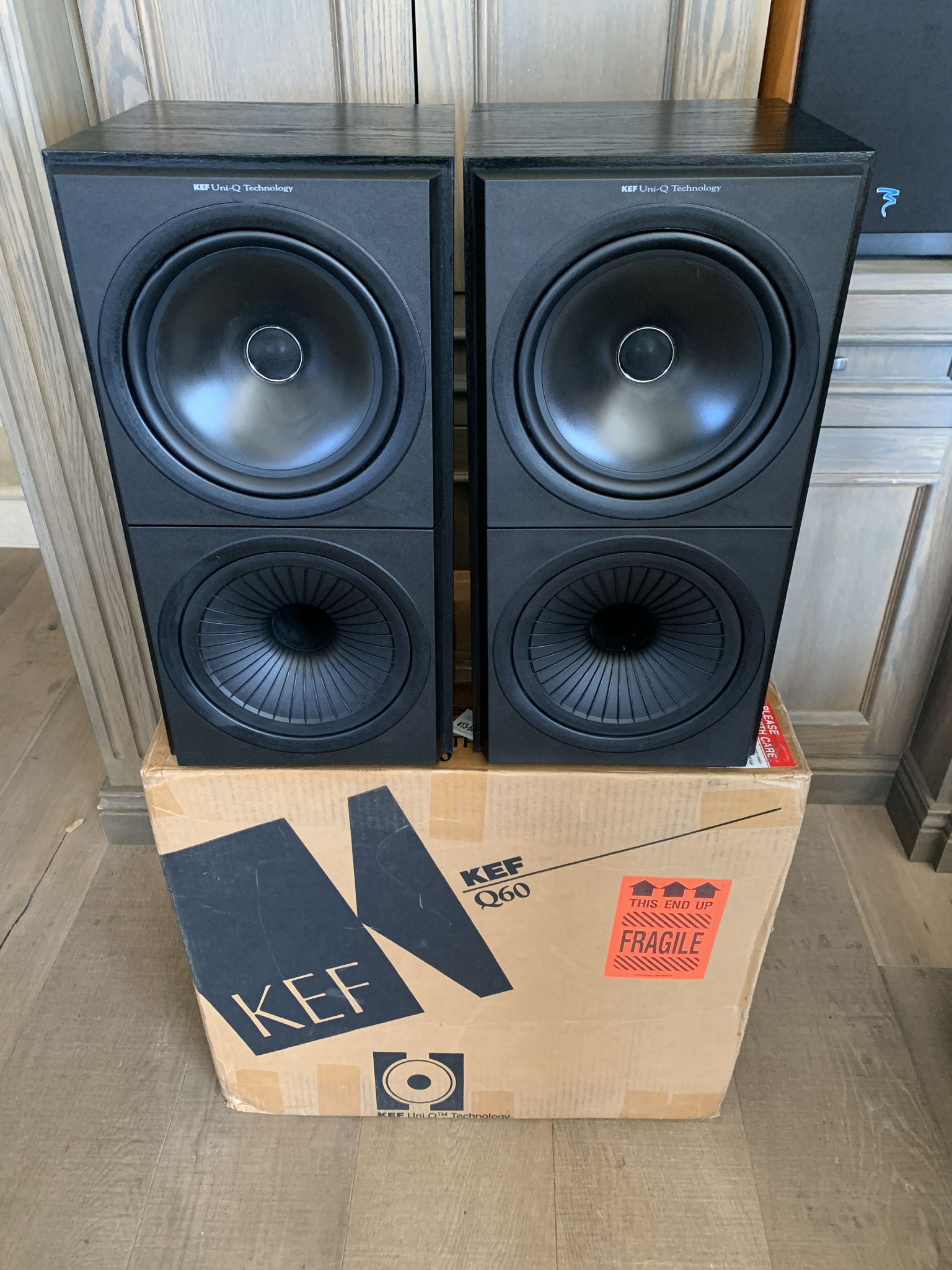 KEF Q-60 Open Boxes Perfect Condition