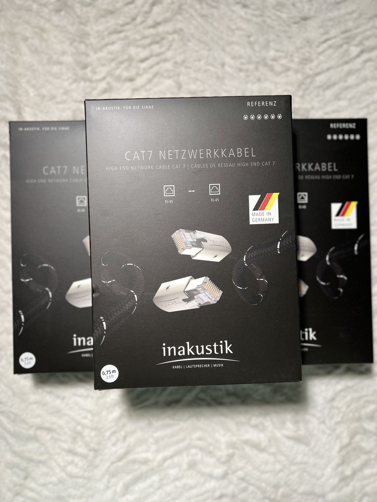 Inakustik Ref Cat 7 Ethernet .75M 2