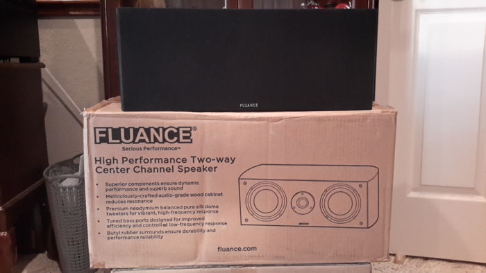 Fluance XL7C-DW Two-way Center Channel Speaker