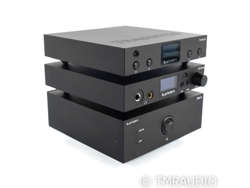 EarMen CH-Amp Headphone Amplifier w/ Tradutto DAC; D/A Converter; PSU-3 (58272)