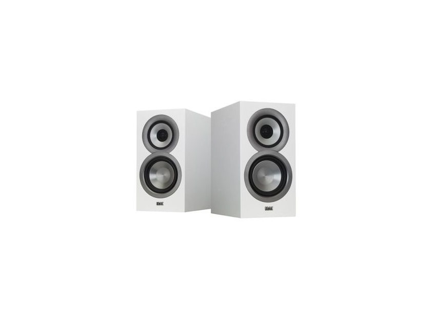 ELAC Uni-Fi BS U5 Slim Bookshelf Speakers; White Pair (New/Open Box w/ Warranty) (24909)
