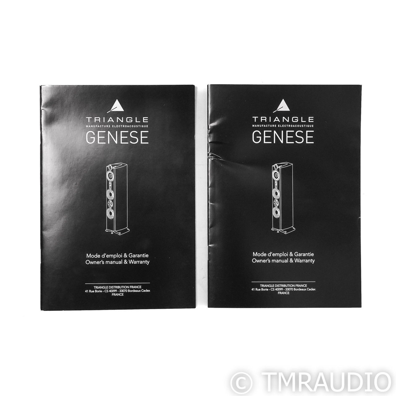 Triangle Genese Quartet Floorstanding Speakers; Black P... 12