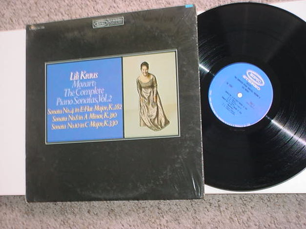 Lili Kraus Mozart lp record  The complete piano sonatas...