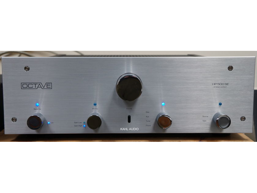 Octave Audio HP 500 SE tube preamp w/phono. Limited edition, 001/100! $12,500 MSRP