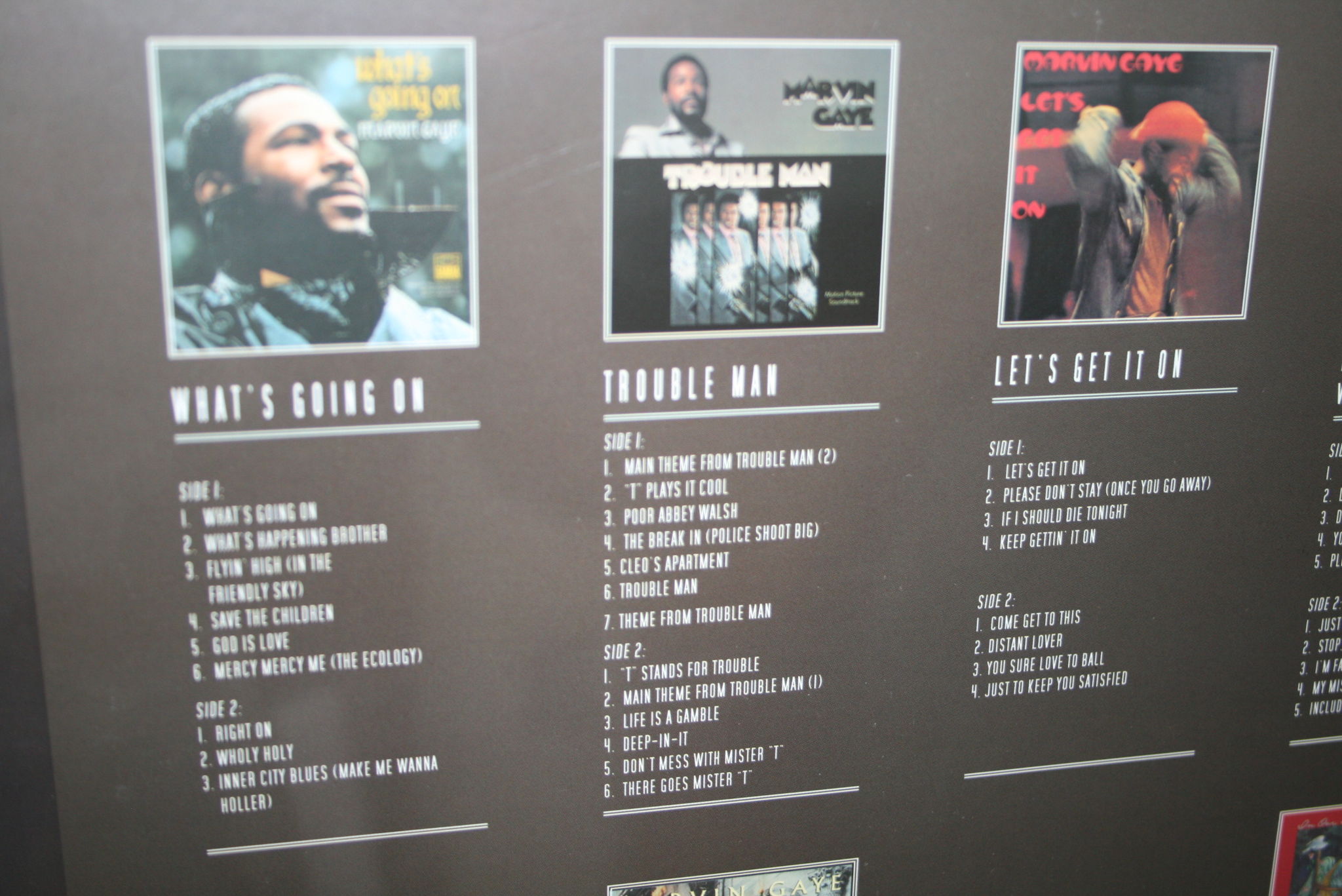 Marvin Gaye -  Volume Three 1971-1981 Box Set 8LP 180G 3