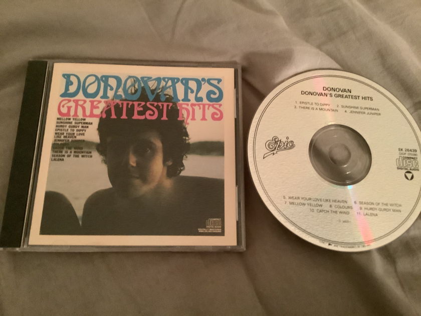 Donovan Epic Records CD  Donovan’s Greatest Hits