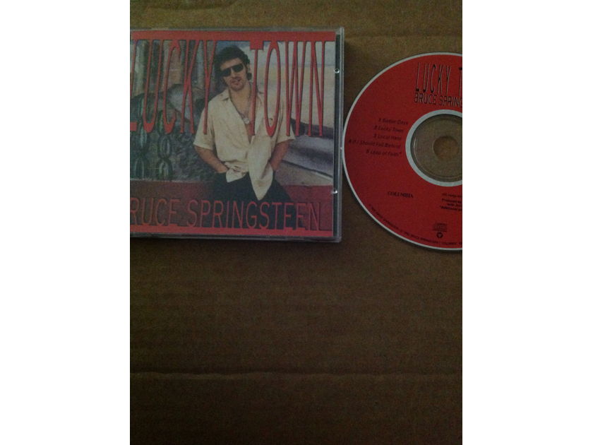 Bruce Springsteen - Lucky Town Columbia Records Compact Disc
