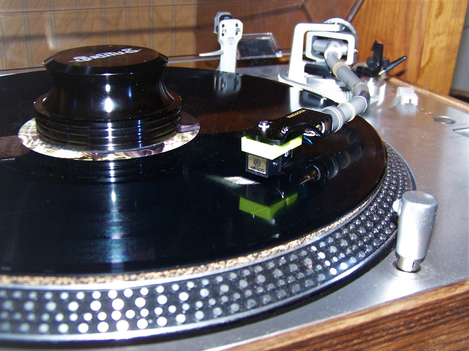 Modded LP120X w/Nagaoka MP150 and JN-P500 stylus