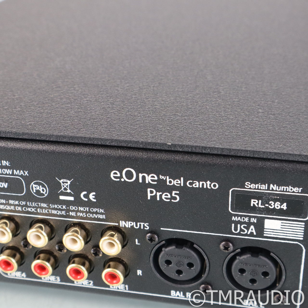 Bel Canto e.ONE Pre5 Stereo Preamplifier (69865) 8