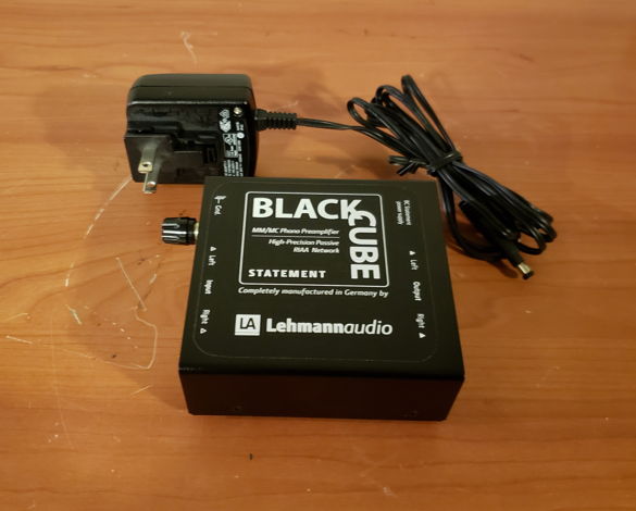 Lehmann Audio Black Cube Statement MM & MC Phono Preamp...