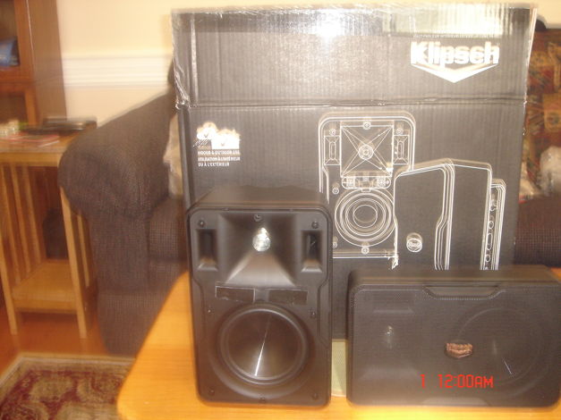 Klipsch CP6 Outdoor Speakers(Black)