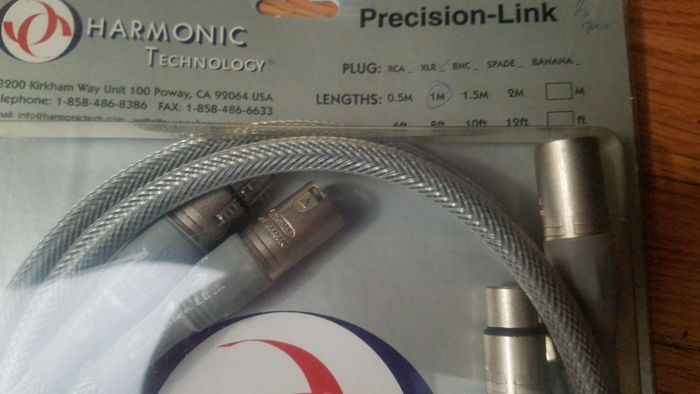 Harmonic Technology Precision Link  XLR Interconnects