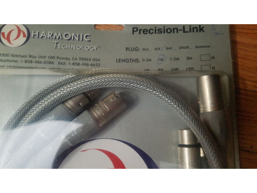 Harmonic Technology Precision Link  XLR Interconnects