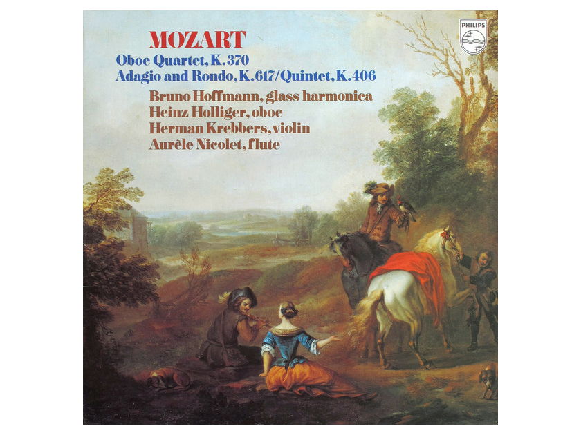 Etc Holliger Nicolet Hoffmann  Mozart Oboe Quartet Philips ‎