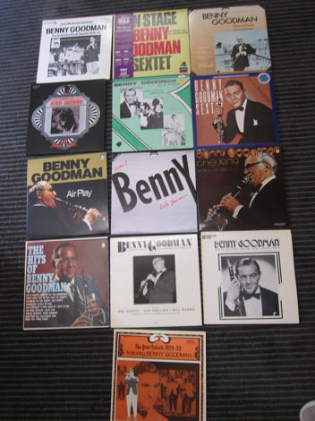 13 Benny Goodman LPS, Ex Condition Musicmasters,Artistr...