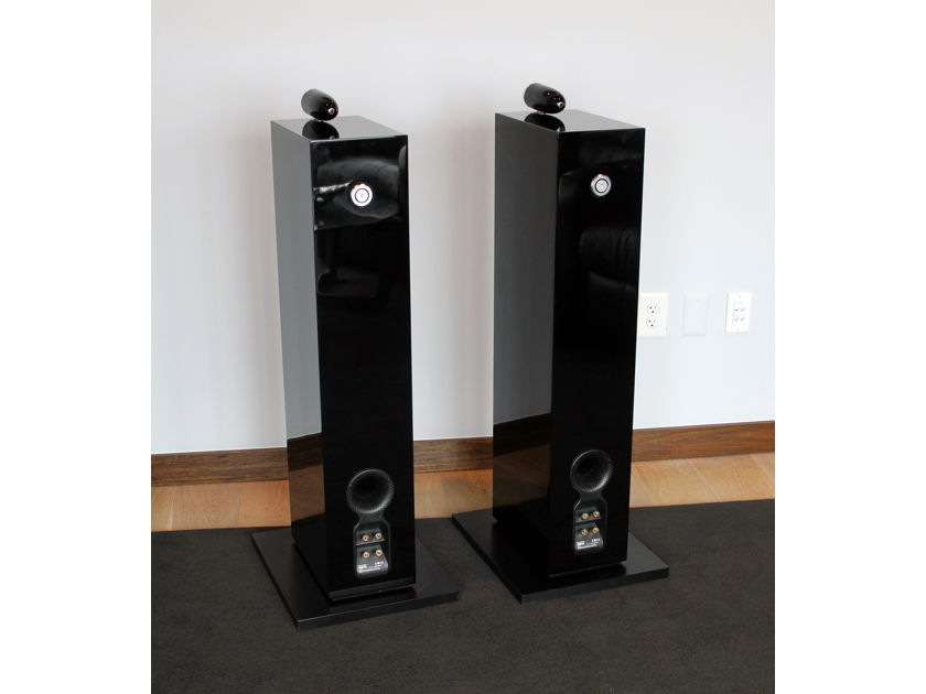 B&W (Bowers & Wilkins) CM10 Loudspeaker Pair in Gloss Black Finish