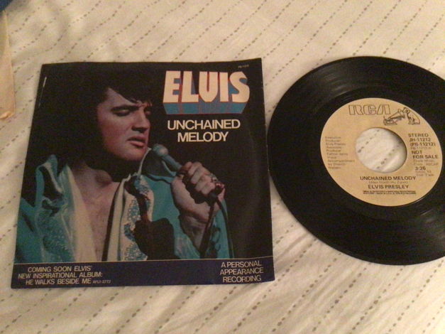 Elvis Presley Promo 45 With Picture Sleeve  Unchained M...