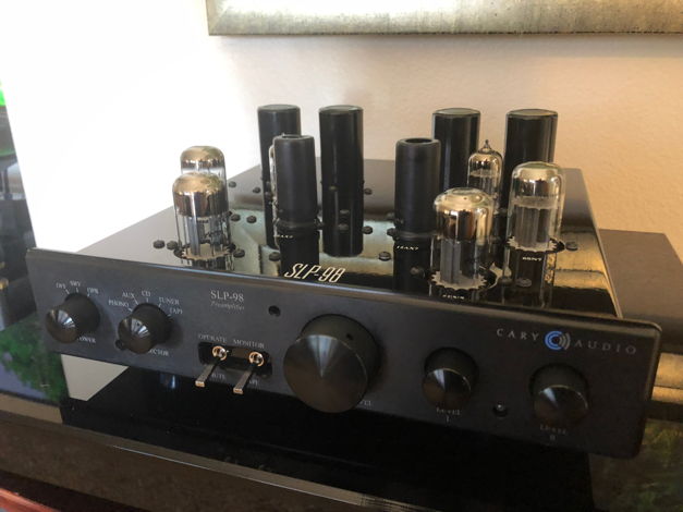 Cary Audio SLP-98p Black w/phono