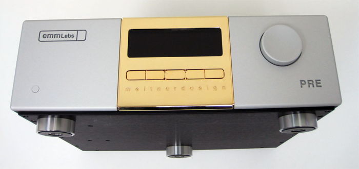 EMM Labs PRE  Stereo Preamplifier GOLD FACE