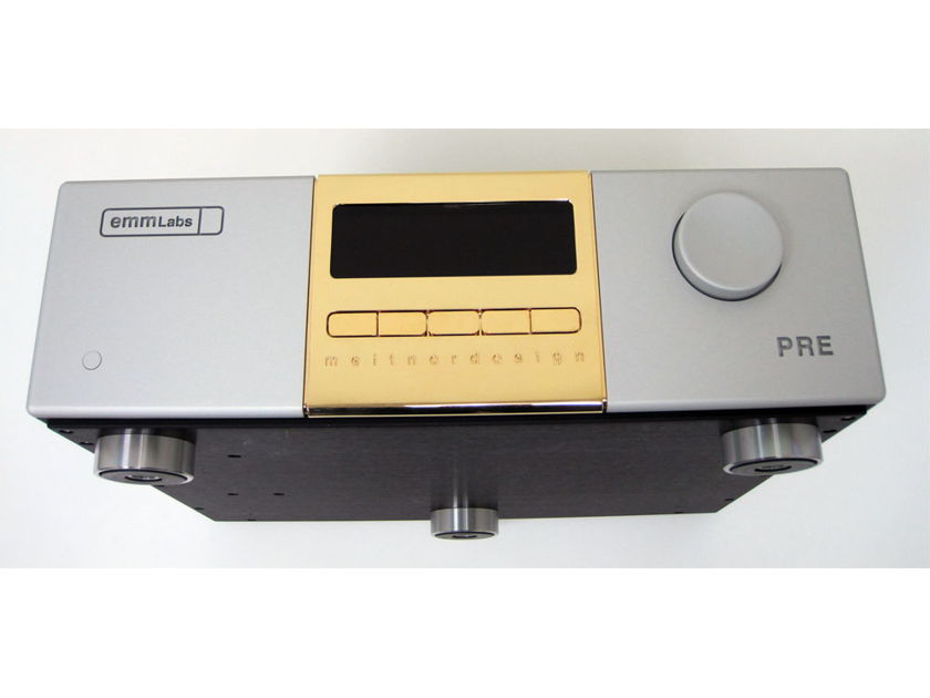 EMM Labs PRE  Stereo Preamplifier GOLD FACE