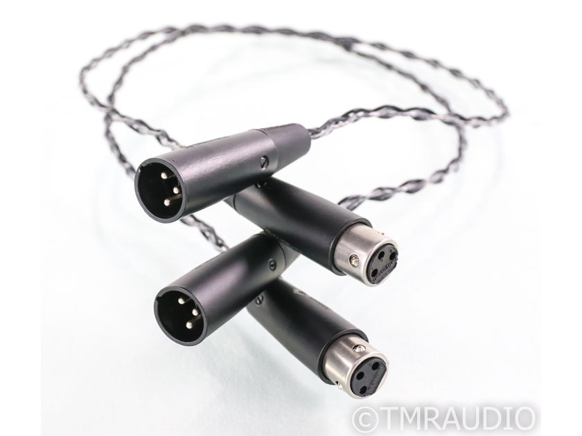Kimber Kable Carbon XLR Cables; 0.75m Pair Balanced Interconnects (Open Box) (41833)