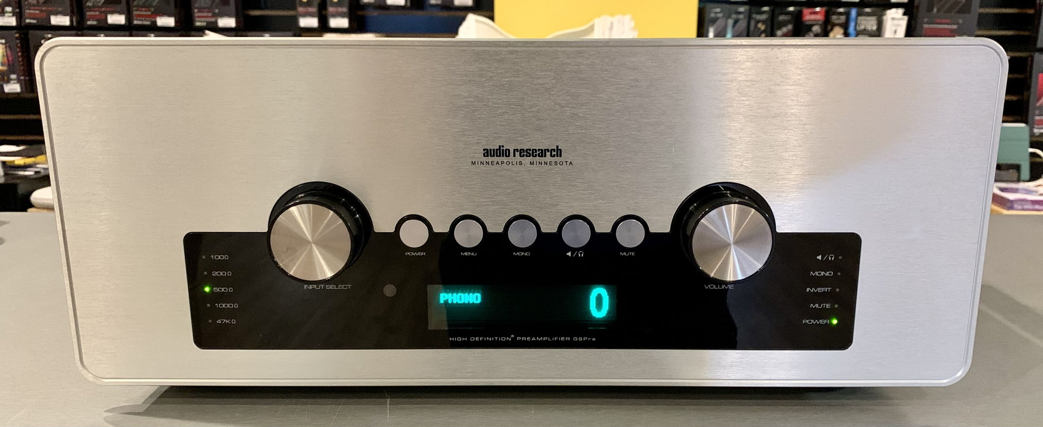 Audio Research GSPre Vacuum Tube Preamplifier | Natural 2
