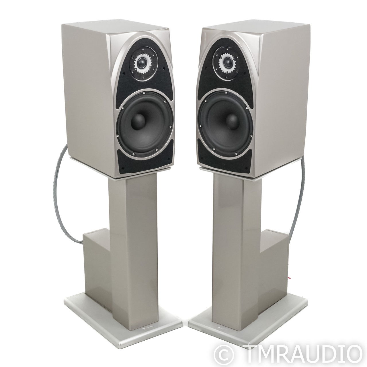 Wilson Audio Duette Bookshelf Speakers; Desert Silver P...