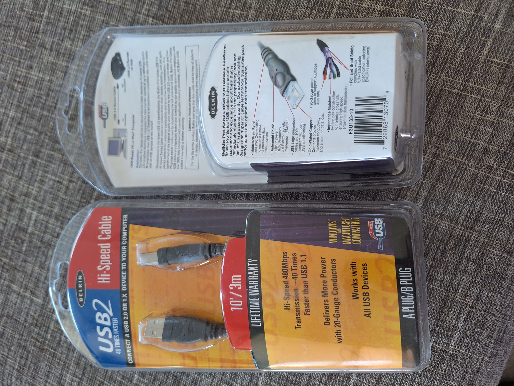 Belkin USB2 APlug/B Plug  Computer  Cables with 20 guag... 4