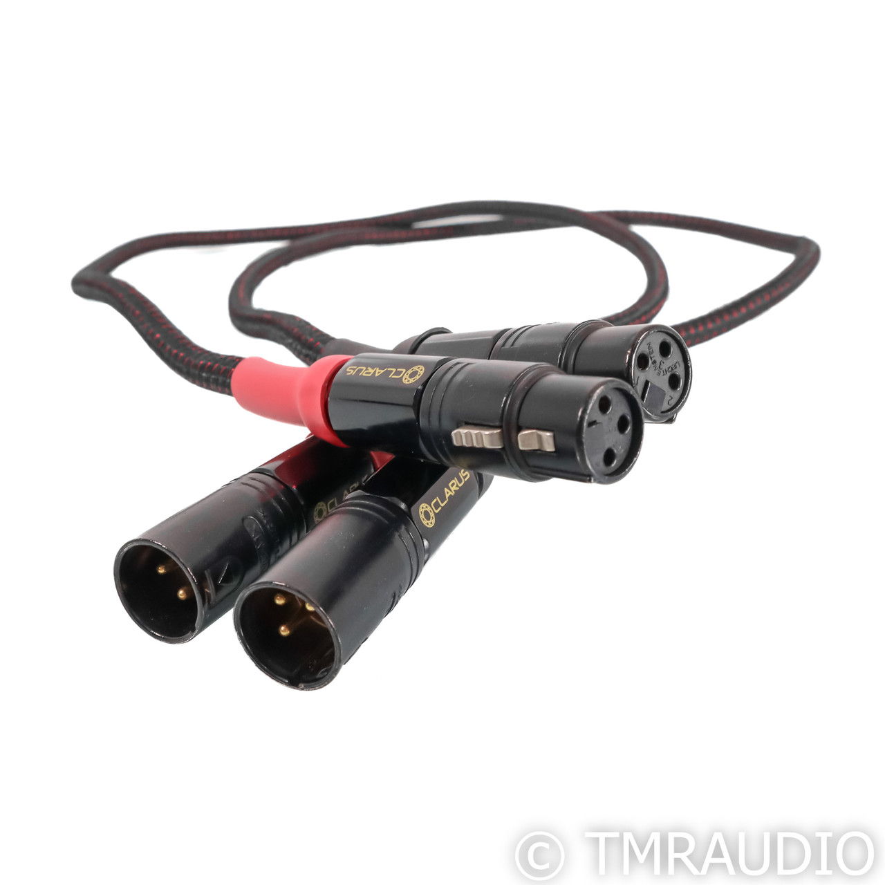 Clarus Cable Crimson XLR Cables; 1m Pair Balanced Inter...