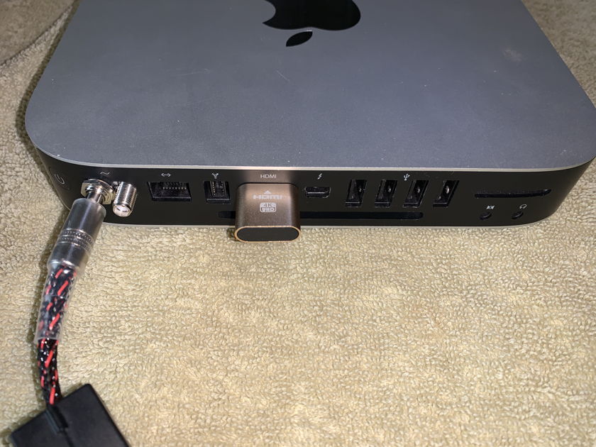 Apple Mac Mini Music server, streamer, fully loaded with RAM, upgraded Linear DC power supply. Roon server ready