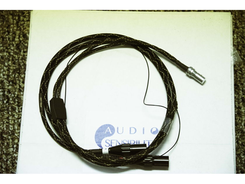 Audio Sensibility Statement silver XLR phono cable