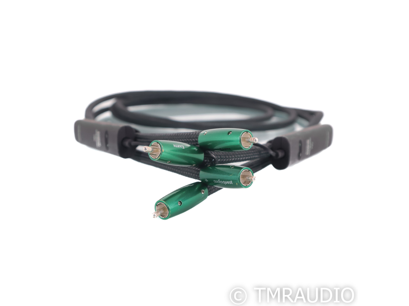 AudioQuest Earth RCA Cables; 2m Pair Interconnects (58154)