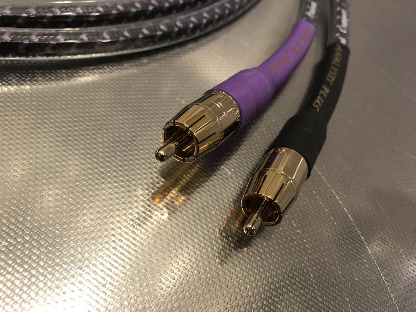 Analysis plus Solo Crystal Oval RCA 1.5 m interconnects