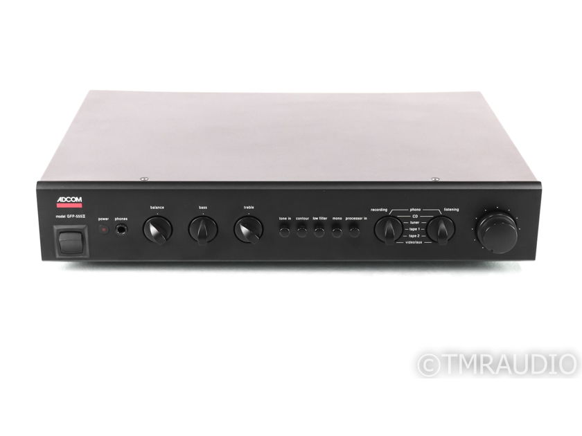 Adcom GFP-555II Stereo Preamplifier; GFP555 II; Black (28761)