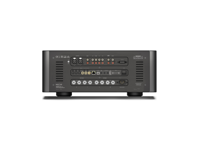 Rotel Michi Integrated Amplifier w/ Bluetooth and Roon - 2 x 350 W (Black)