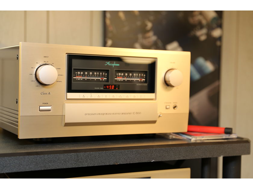 Accuphase E-800 Integrated Amp Pure Class A