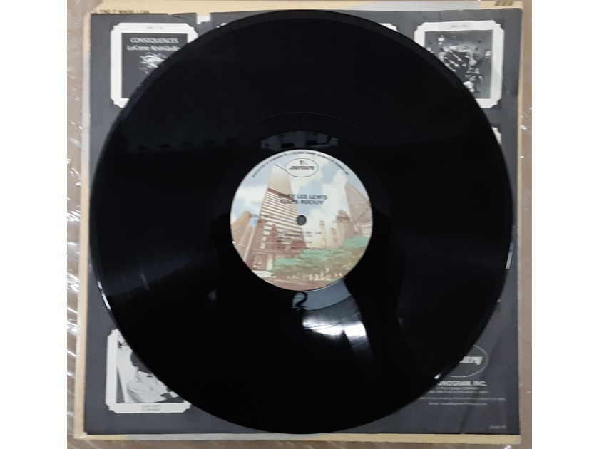 Jerry Lee Lewis - Keeps Rockin' 1978 VINYL LP Mercury Records  SRM-1-5010