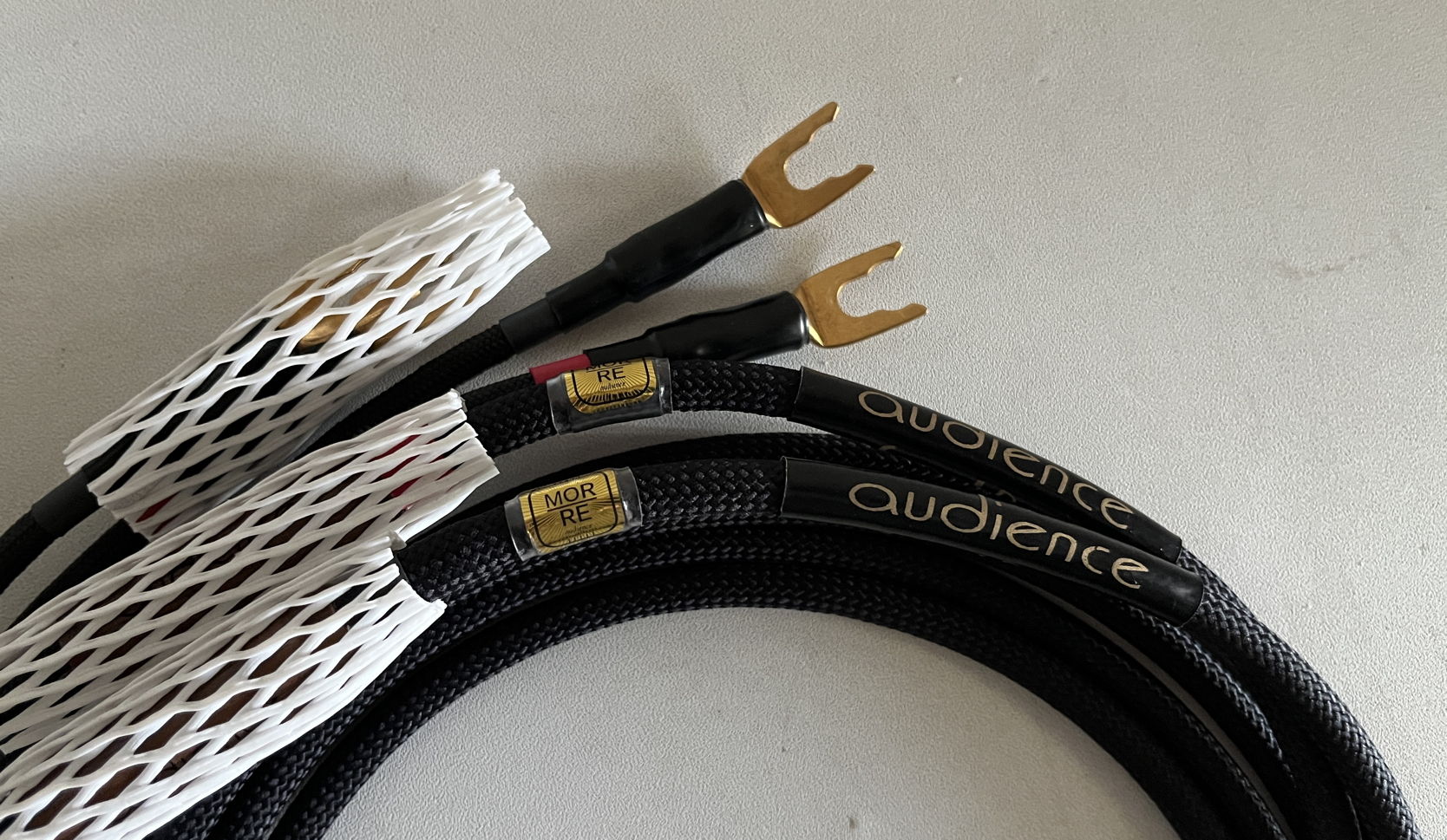 Audience FrontRow SPEAKER CABLES, 3 METERS, SPADES, NEA... 3