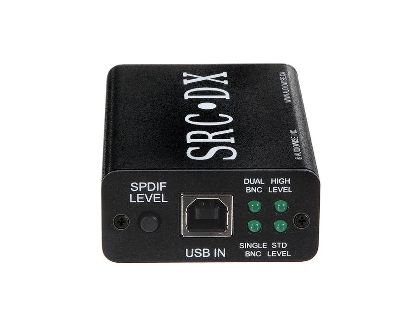 Audiowise SRC-DX USB to Dual BNC converter for Chord Qutest, Hugo2, or TT2