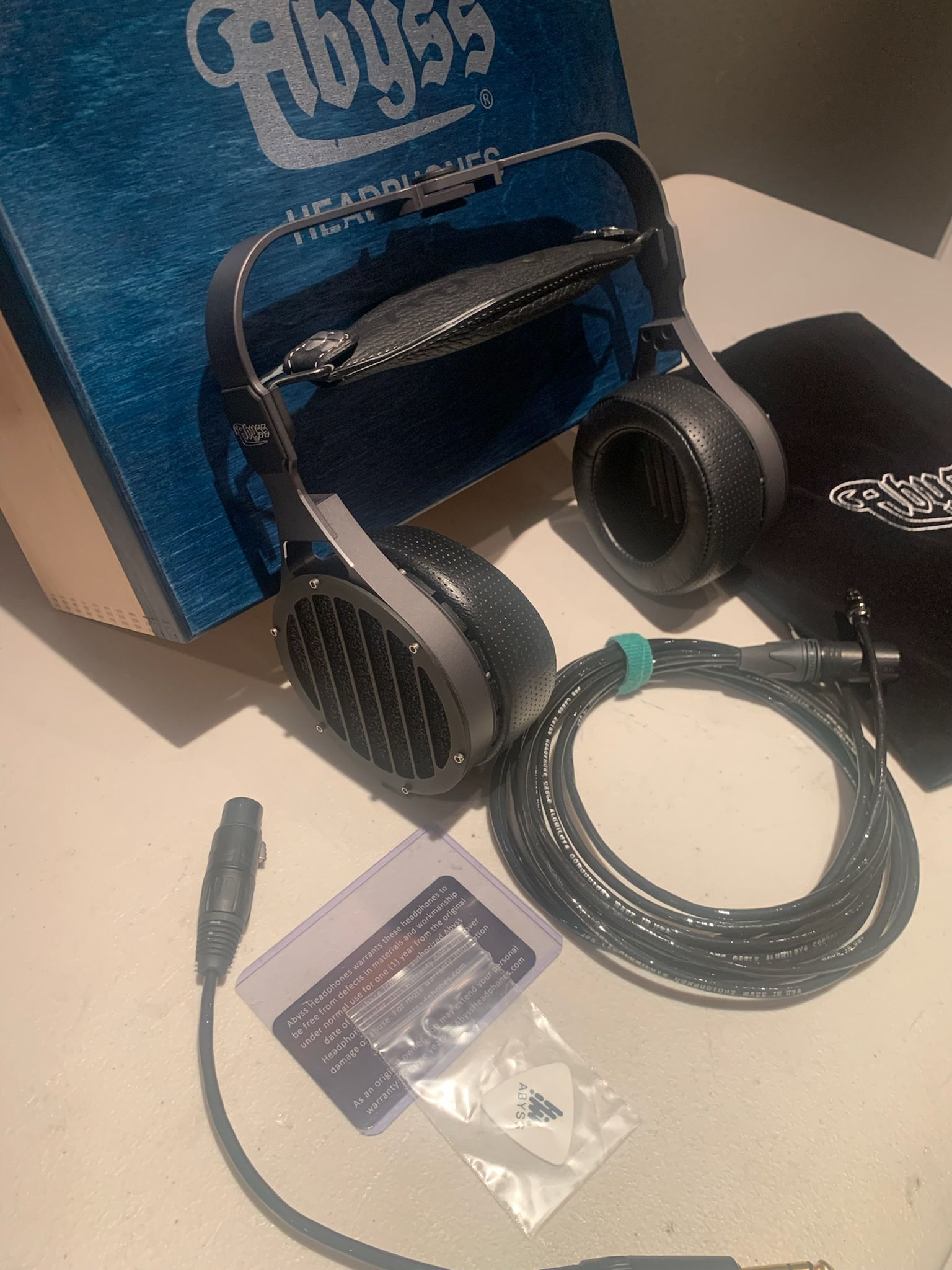 ABYSS AB1266 PHI TC HEADPHONES!