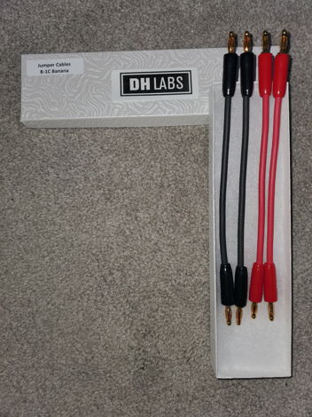 DH Labs Silver Sonic 8 inch Speaker Jumper Cables with ...