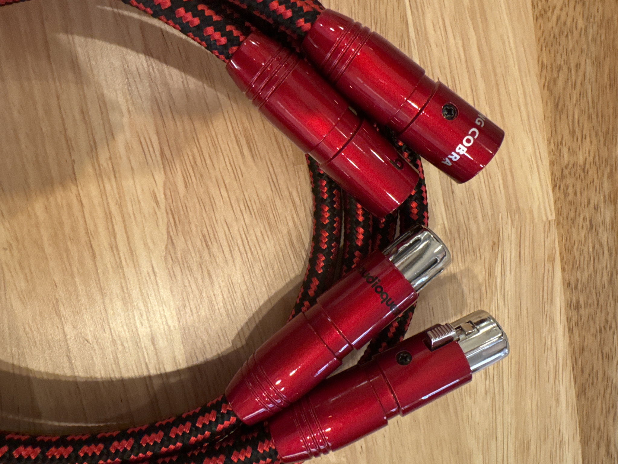 AudioQuest King Cobra Interconnect XLR to XLR 1.5 meter 5