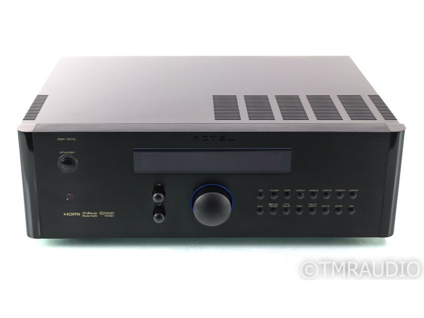 Rotel RSP-1570 7.1 Channel Home Theater Processor; Preamplifier; RSP1570; Remote (29964)