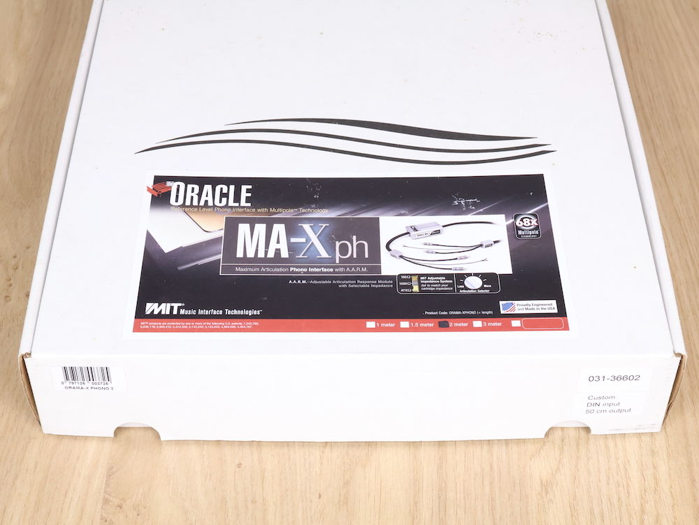 MIT Cables Oracle MA-X Phono highend audio phono interc... 5