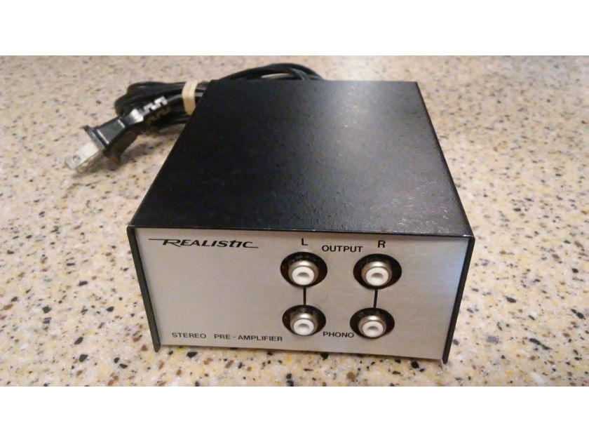 Realistic 42-2101a mm phono preamplifier upgraded audiophile