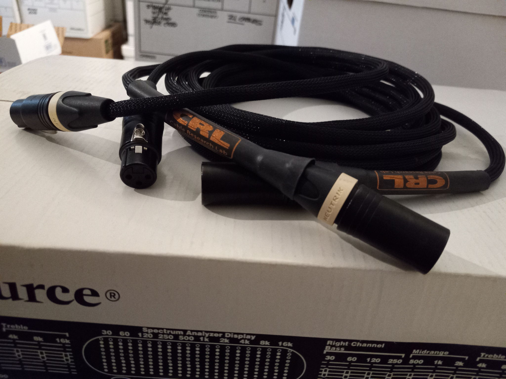 CRL (Cable Research Lab) Bronze Series XLR 3 Meter Inte... 6