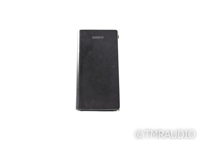 Sony CKL-NWZX2 Leather Walkman Case; Black (29566)