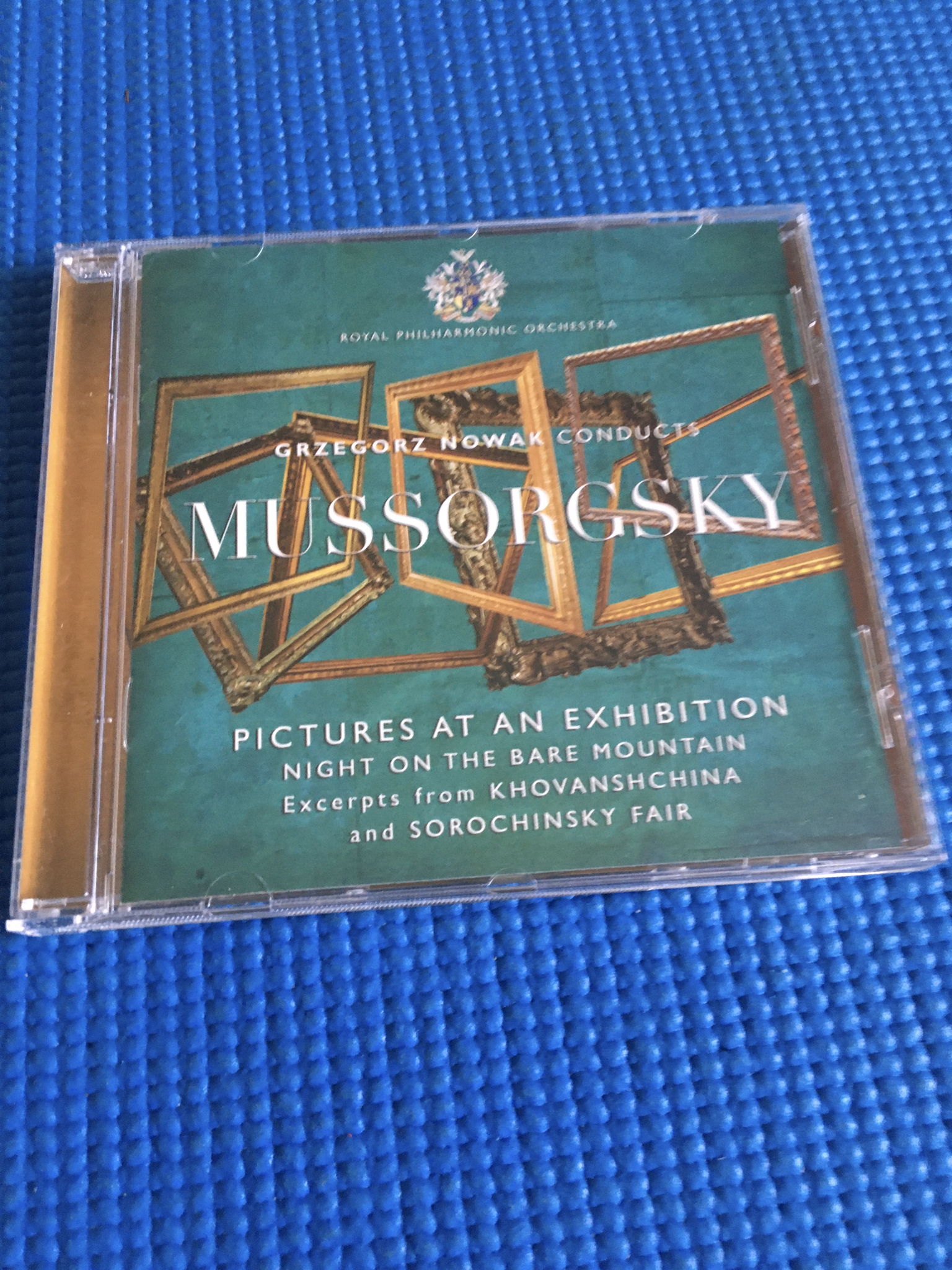 Grzegorz Nowak Mussorgsky cd Pictures at an exhibition