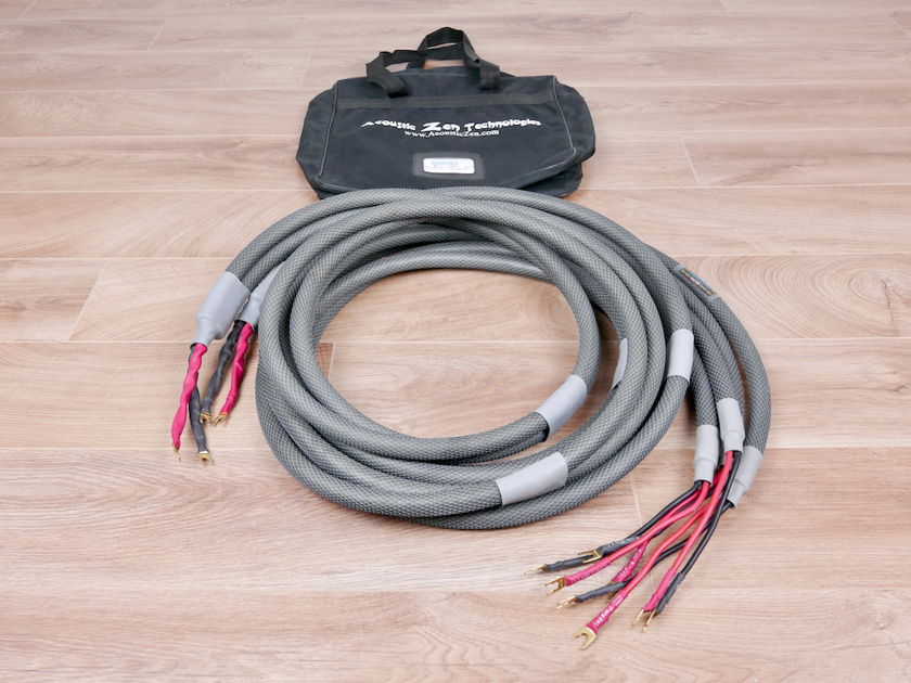 Acoustic Zen Satori Shotgun highend bi-wired audio speaker cables 3,6 metre